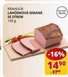Flop Lahůdková sekaná se sýrem 100 g nabídka