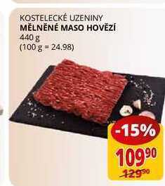 Flop Mělněné maso hovězí 440 g nabídka
