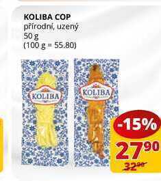 Flop Koliba cop přírodní, uzený 50 g nabídka