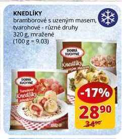 Flop Knedlíky bramborové s uzeným masem 320g nabídka
