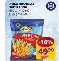 Flop Aviko hranolky super long 600 g nabídka