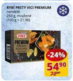 Flop Rybí prsty vici premium nemleté 250 g nabídka
