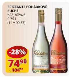 Flop Frizzante pohádkové suché bílé, růžové 0,75l nabídka