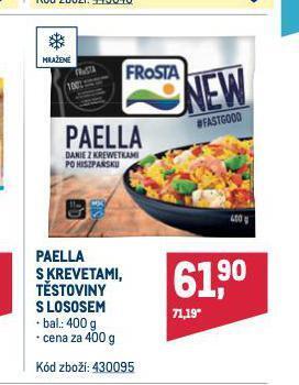 Makro Paella s krevetami nabídka