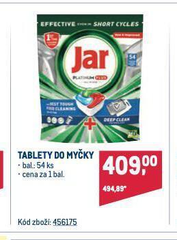 Makro Jar tablety do myčky nabídka