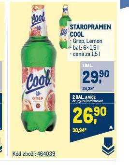 Makro Staropramen cool nabídka