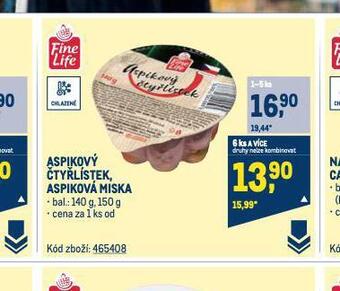 Makro Aspikový čtyřlístek nabídka