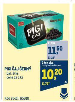 Makro Pigi čaj nabídka