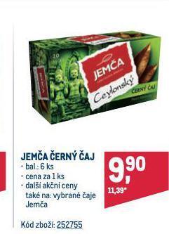 Makro Jemča čaj nabídka