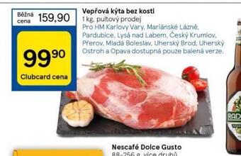 Tesco Vepřová kýta bez kosti nabídka