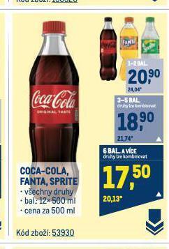 Makro Fanta nabídka