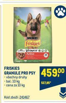 Makro Friskies granule pro psy nabídka