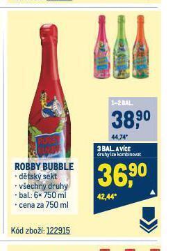 Makro Robby bubble nabídka