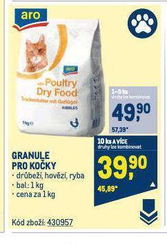 Makro Granule pro kočky nabídka