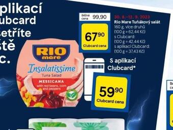 Tesco Rio mare tuňákový salát nabídka