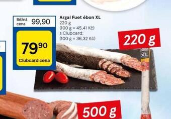 Tesco Argal fuet ébon xl nabídka