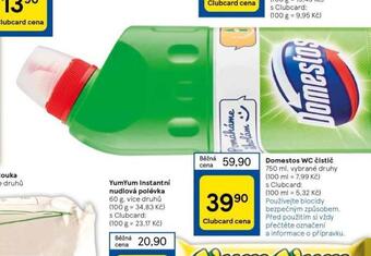 Tesco Domestos wc čistič nabídka