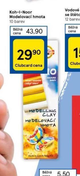 Tesco Koh-i-noor modelovací hmota nabídka