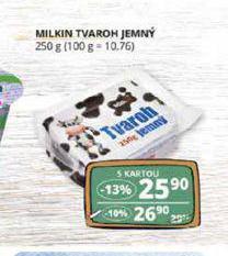 Flop Milkin tvaroh jemný nabídka