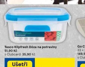 Tesco Tesco klipfresh dóza na potraviny nabídka
