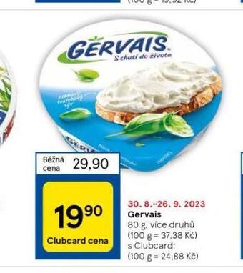 Tesco Gervais nabídka