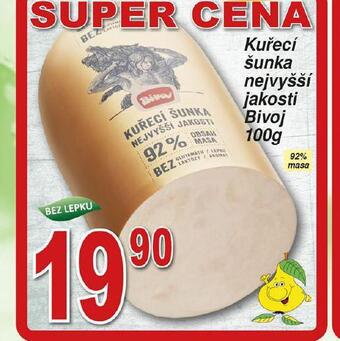 Hruška Kuřecí šunka nabídka