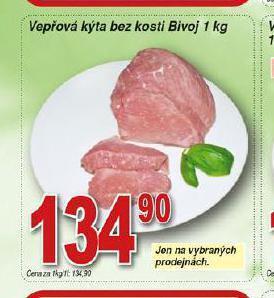 Hruška Vepřová kýta bez kosti nabídka