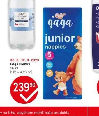Tesco Gaga plenky nabídka