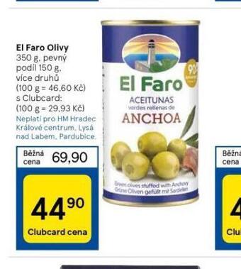 Tesco El faro olivy nabídka
