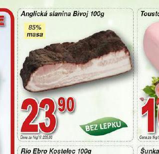 Hruška Anglická slanina nabídka