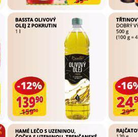 Flop Bassta olivový olej z pokrutin nabídka