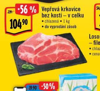 Albert Vepřová krkovice bez kosti nabídka