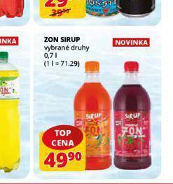 Flop Zon sirup nabídka