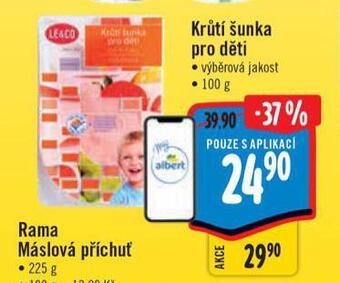 Albert Krůtí šunka pro děti nabídka
