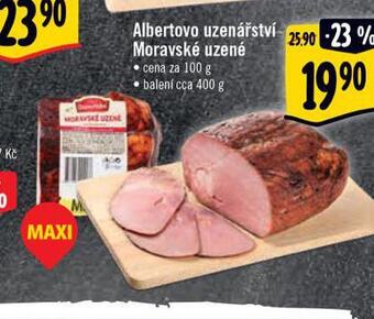 Albert Moravské uzené nabídka
