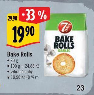 Albert Bake rolls nabídka