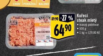 Albert Kuřecí steak mletý nabídka