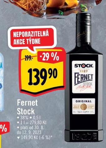 Albert Fernet stock nabídka
