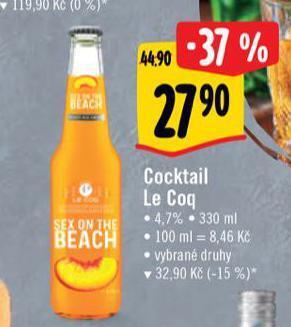 Albert Cocktail le coq nabídka