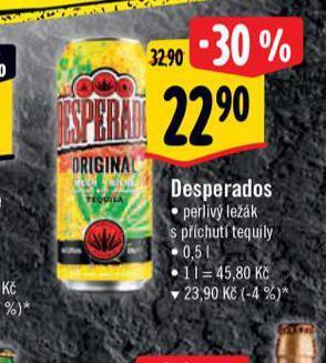 Albert Desperados nabídka