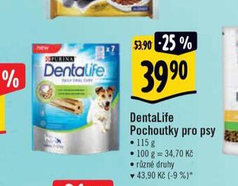 Albert Dentalife pochoutky pro psy nabídka