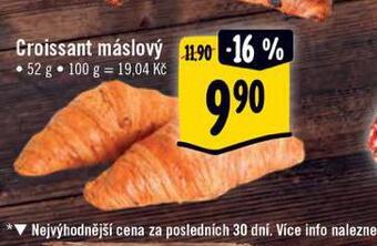 Albert Croissant máslový nabídka