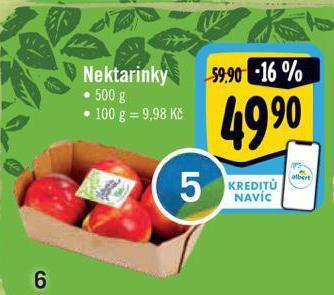 Albert Nektarinky nabídka