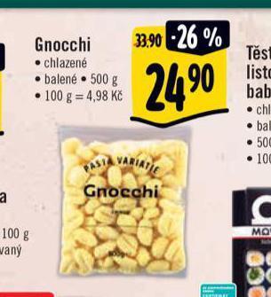 Albert Gnocchi nabídka
