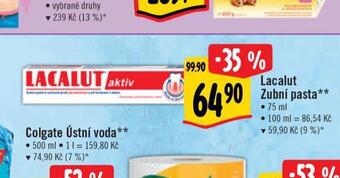 Albert Lacalut zubní pasta nabídka