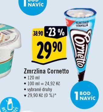 Albert Zmrzlina cornetto nabídka