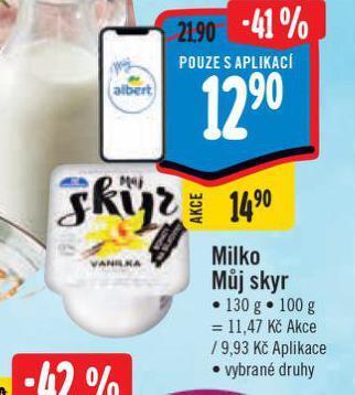 Albert Milko můj skyr nabídka