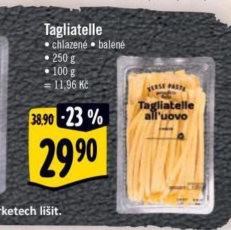 Albert Tagliatelle nabídka