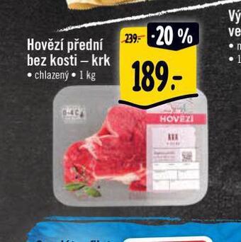 Albert Hovězí přední bez kosti nabídka