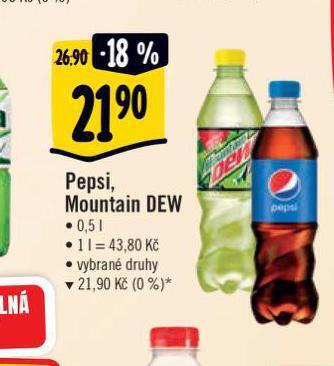Albert Mountain dew nabídka